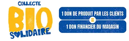 Collecte Bio solidaire, un succès grandissant